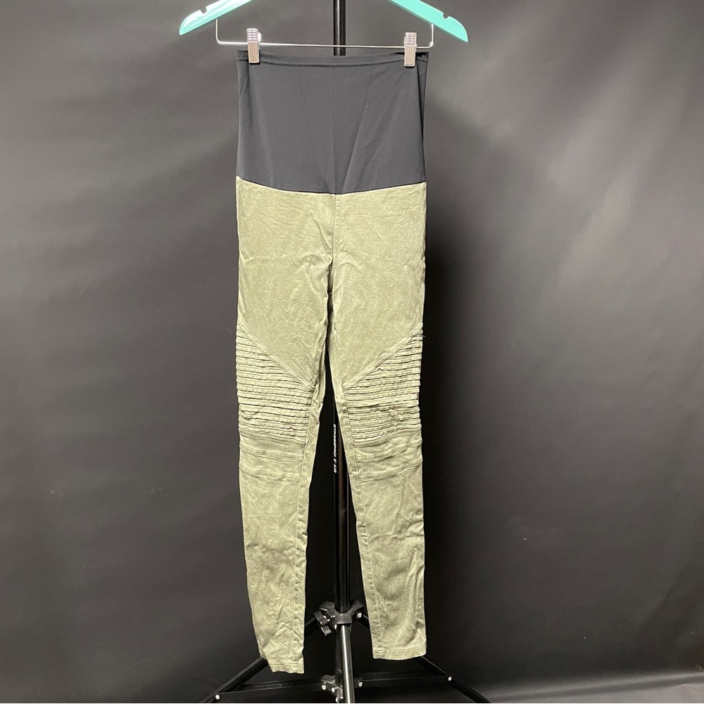 Preggo Moto Leggings - Maternity Full Panel